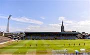 8 June 2020; A general view during a Bohemian FC training session at Dalymount Park in Dublin. Following approval from the Football Association of Ireland and the Irish Government, the four European qualified SSE Airtricity League teams resumed collective training. On March 12, the FAI announced the cessation of all football under their jurisdiction upon directives from the Irish Government, the Department of Health and UEFA, due to the outbreak of the Coronavirus (COVID-19) pandemic. Photo by Sam Barnes/Sportsfile