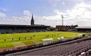 8 June 2020; A general view during a Bohemian FC training session at Dalymount Park in Dublin. Following approval from the Football Association of Ireland and the Irish Government, the four European qualified SSE Airtricity League teams resumed collective training. On March 12, the FAI announced the cessation of all football under their jurisdiction upon directives from the Irish Government, the Department of Health and UEFA, due to the outbreak of the Coronavirus (COVID-19) pandemic. Photo by Sam Barnes/Sportsfile