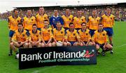 1 July 2001; The Roscommon team prior to the Bank of Ireland Connacht Senior Football Championship Final match between Roscommon and Mayo at Dr. Hyde Park in Roscommon. Photo by David Maher/Sportsfile