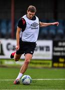 10 June 2020; Sean Gannon during a Dundalk training session at Oriel Park in Dundalk, Louth. Following approval from the Football Association of Ireland and the Irish Government, the four European qualified SSE Airtricity League teams resumed collective training. On March 12, the FAI announced the cessation of all football under their jurisdiction upon directives from the Irish Government, the Department of Health and UEFA, due to the outbreak of the Coronavirus (COVID-19) pandemic. Photo by Ben McShane/Sportsfile