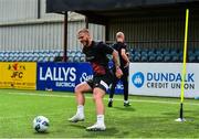 10 June 2020; Sean Murray during a Dundalk training session at Oriel Park in Dundalk, Louth. Following approval from the Football Association of Ireland and the Irish Government, the four European qualified SSE Airtricity League teams resumed collective training. On March 12, the FAI announced the cessation of all football under their jurisdiction upon directives from the Irish Government, the Department of Health and UEFA, due to the outbreak of the Coronavirus (COVID-19) pandemic. Photo by Ben McShane/Sportsfile