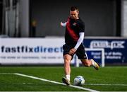 10 June 2020; Patrick McEleney during a Dundalk training session at Oriel Park in Dundalk, Louth. Following approval from the Football Association of Ireland and the Irish Government, the four European qualified SSE Airtricity League teams resumed collective training. On March 12, the FAI announced the cessation of all football under their jurisdiction upon directives from the Irish Government, the Department of Health and UEFA, due to the outbreak of the Coronavirus (COVID-19) pandemic. Photo by Ben McShane/Sportsfile