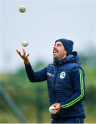 11 June 2020; Tyrone Kane during a training session at the Cricket Ireland High Performance Training Centre on the Sport Ireland Campus in Dublin. In accordance with Cricket Ireland’s Coronavirus (COVID-19) Safe Return to Training Protocols, more than 30 of Ireland’s elite cricketers returned to training this week at three dedicated hubs across the country, at Dublin, Belfast and Bready. Both senior men’s and women’s squads undertook modified training sessions in line with Government guidelines following the outbreak of the Coronavirus (COVID-19) pandemic. Photo by Seb Daly/Sportsfile