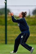11 June 2020; Laura Delany during a training session at the Cricket Ireland High Performance Training Centre on the Sport Ireland Campus in Dublin. In accordance with Cricket Ireland’s Coronavirus (COVID-19) Safe Return to Training Protocols, more than 30 of Ireland’s elite cricketers returned to training this week at three dedicated hubs across the country, at Dublin, Belfast and Bready. Both senior men’s and women’s squads undertook modified training sessions in line with Government guidelines following the outbreak of the Coronavirus (COVID-19) pandemic. Photo by Seb Daly/Sportsfile