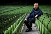 14 June 2020; Andy Keegan, Security Manager, Aviva Stadium, poses for a portrait in the Aviva Stadium in Dublin. Monday 15 June 2020 was the scheduled date for the opening game in Dublin of UEFA EURO 2020, the Group E opener between Poland and Play-off B Winner. UEFA EURO 2020, to be held in 12 European cities across 12 UEFA countries, was originally scheduled to take place from 12 June to 12 July 2020. On 17 March 2020, UEFA announced that the tournament would be delayed by a year due to the COVID-19 pandemic in Europe, and proposed it take place from 11 June to 11 July 2021. Photo by Stephen McCarthy/Sportsfile