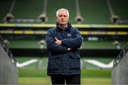 14 June 2020; Andy Keegan, Security Manager, Aviva Stadium, poses for a portrait in the Aviva Stadium in Dublin. Monday 15 June 2020 was the scheduled date for the opening game in Dublin of UEFA EURO 2020, the Group E opener between Poland and Play-off B Winner. UEFA EURO 2020, to be held in 12 European cities across 12 UEFA countries, was originally scheduled to take place from 12 June to 12 July 2020. On 17 March 2020, UEFA announced that the tournament would be delayed by a year due to the COVID-19 pandemic in Europe, and proposed it take place from 11 June to 11 July 2021. Photo by Stephen McCarthy/Sportsfile