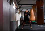 17 June 2020; Professional boxer Niall Kennedy during a training session at the Gorey Boxing Club in Wexford. Photo by Stephen McCarthy/Sportsfile