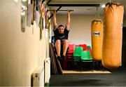 17 June 2020; Professional boxer Niall Kennedy during a training session at the Gorey Boxing Club in Wexford. Photo by Stephen McCarthy/Sportsfile