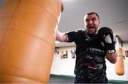 17 June 2020; Professional boxer Niall Kennedy during a training session at the Gorey Boxing Club in Wexford. Photo by Stephen McCarthy/Sportsfile