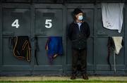 18 June 2020; Lar Daly of Enniscorthy Greyhound Track at Enniscorthy Greyhound Stadium in Wexford. Greyhound racing across the Republic of Ireland returned, on 18 June, as restrictions on sporting events are relaxed during the Coronavirus (COVID-19) pandemic. Photo by Stephen McCarthy/Sportsfile
