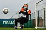 19 June 2020; Naoise McAloon during a Peamount United squad training session in Greenogue in Newcastle, Dublin. Following approval from the Football Association of Ireland and the Irish Government, a number of national league teams have been allowed to resume collective training. On March 12, the FAI announced the cessation of all football under their jurisdiction upon directives from the Irish Government, the Department of Health and UEFA, in an effort to contain the spread of the Coronavirus (COVID-19) pandemic. Photo by David Fitzgerald/Sportsfile