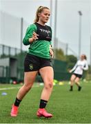 19 June 2020; Louise Masterson during a Peamount United squad training session in Greenogue in Newcastle, Dublin. Following approval from the Football Association of Ireland and the Irish Government, a number of national league teams have been allowed to resume collective training. On March 12, the FAI announced the cessation of all football under their jurisdiction upon directives from the Irish Government, the Department of Health and UEFA, in an effort to contain the spread of the Coronavirus (COVID-19) pandemic. Photo by David Fitzgerald/Sportsfile