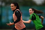 19 June 2020; Áine O'Gorman during a Peamount United squad training session in Greenogue in Newcastle, Dublin. Following approval from the Football Association of Ireland and the Irish Government, a number of national league teams have been allowed to resume collective training. On March 12, the FAI announced the cessation of all football under their jurisdiction upon directives from the Irish Government, the Department of Health and UEFA, in an effort to contain the spread of the Coronavirus (COVID-19) pandemic. Photo by David Fitzgerald/Sportsfile