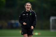19 June 2020; Lucy McCartan during a Peamount United squad training session in Greenogue in Newcastle, Dublin. Following approval from the Football Association of Ireland and the Irish Government, a number of national league teams have been allowed to resume collective training. On March 12, the FAI announced the cessation of all football under their jurisdiction upon directives from the Irish Government, the Department of Health and UEFA, in an effort to contain the spread of the Coronavirus (COVID-19) pandemic. Photo by David Fitzgerald/Sportsfile