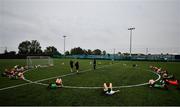 19 June 2020; A general view during a Peamount United squad training session in Greenogue in Newcastle, Dublin. Following approval from the Football Association of Ireland and the Irish Government, a number of national league teams have been allowed to resume collective training. On March 12, the FAI announced the cessation of all football under their jurisdiction upon directives from the Irish Government, the Department of Health and UEFA, in an effort to contain the spread of the Coronavirus (COVID-19) pandemic. Photo by David Fitzgerald/Sportsfile
