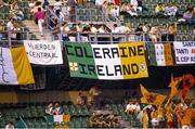 21 June 1990; Republic of Ireland supporters prior to the FIFA World Cup 1990 Group F match between Republic of Ireland and Netherlands at Stadio La Favorita in Palermo, Italy. Photo by Ray McManus/Sportsfile