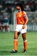 21 June 1990; Ruud Gullit of Netherlands during the FIFA World Cup 1990 Group F match between Republic of Ireland and Netherlands at Stadio La Favorita in Palermo, Italy. Photo by Ray McManus/Sportsfile