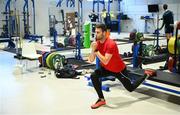 19 June 2020; Sprinter Brian Gregan during a training session at the Sport Ireland Campus in Dublin. Athletes have been approved for return of restricted training under Athletics Ireland and the Irish Government’s Roadmap for Reopening of Society and Business following strict protocols of social distancing and hand sanitisation among other measures allowing it to return in a phased manner, having been suspended since March due to the Irish Government's efforts to contain the spread of the Coronavirus (COVID-19) pandemic. Photo by Stephen McCarthy/Sportsfile