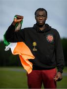 21 June 2020; High jumper Nelvin Appiah in Longford. To The New Generation is a series of portraits of Black athletes in Ireland, representing their communities and families, and in some instances Ireland, in a variety of sports, including athletics, basketball, GAA, rugby and soccer. Their stories reflect a contemporary and multicultural Ireland and Ireland’s place in the world, moving more and more from an emigrant nation to an immigrant nation offering hope and a life to many people from beyond our shores. Photo by Ramsey Cardy/Sportsfile