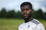 21 June 2020; Westmeath footballer Boidu Sayeh in Moate, Westmeath. To The New Generation is a series of portraits of Black athletes in Ireland, representing their communities and families, and in some instances Ireland, in a variety of sports, including athletics, basketball, GAA, rugby and soccer. Their stories reflect a contemporary and multicultural Ireland and Ireland’s place in the world, moving more and more from an emigrant nation to an immigrant nation offering hope and a life to many people from beyond our shores. Photo by Ramsey Cardy/Sportsfile