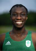 21 June 2020; High jumper Nelvin Appiah in Longford. To The New Generation is a series of portraits of Black athletes in Ireland, representing their communities and families, and in some instances Ireland, in a variety of sports, including athletics, basketball, GAA, rugby and soccer. Their stories reflect a contemporary and multicultural Ireland and Ireland’s place in the world, moving more and more from an emigrant nation to an immigrant nation offering hope and a life to many people from beyond our shores. Photo by Ramsey Cardy/Sportsfile