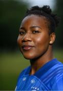 21 June 2020; Leinster and Ireland rugby player Linda Djougang in Drumcondra, Dublin. To The New Generation is a series of portraits of Black athletes in Ireland, representing their communities and families, and in some instances Ireland, in a variety of sports, including athletics, basketball, GAA, rugby and soccer. Their stories reflect a contemporary and multicultural Ireland and Ireland’s place in the world, moving more and more from an emigrant nation to an immigrant nation offering hope and a life to many people from beyond our shores. Photo by Ramsey Cardy/Sportsfile