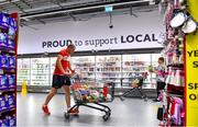 22 June 2020; Monaleen GAA player Daniel Power shopping in SuperValu castletroy on behalf of The Sisters of the Little Company of Mary in Milford, Limerick. GAA clubs nationwide help out their local communities during restrictions imposed by the Irish Government in an effort to contain the spread of the Coronavirus (COVID-19) pandemic. GAA facilities reopened on Monday June 8 for the first time since March 25 with club matches provisionally due to start on July 31 and intercounty matches due to to take place no sooner that October 17. Photo by Eóin Noonan/Sportsfile