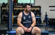22 June 2020; Cian Healy during a Leinster rugby gym session at UCD in Dublin. Rugby teams have been approved for return of restricted training under IRFU and the Irish Government’s Roadmap for Reopening of Society and Business following strict protocols of social distancing and hand sanitisation among other measures allowing it to return in a phased manner, having been suspended since March due to the Irish Government's efforts to contain the spread of the Coronavirus (COVID-19) pandemic. Photo by Conor Sharkey for Leinster Rugby via Sportsfile