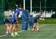 22 June 2020; Luke McGrath during Leinster rugby squad training at UCD in Dublin. Rugby teams have been approved for return of restricted training under IRFU and the Irish Government’s Roadmap for Reopening of Society and Business following strict protocols of social distancing and hand sanitisation among other measures allowing it to return in a phased manner, having been suspended since March due to the Irish Government's efforts to contain the spread of the Coronavirus (COVID-19) pandemic. Photo by Marcus Ó Buachalla for Leinster Rugby via Sportsfile