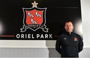 23 June 2020; Newly appointed assistant manager Alan Reynolds poses for a portrait ahead of a Dundalk training session at Oriel Park in Dundalk, Louth. Following approval from the Football Association of Ireland and the Irish Government, the four European qualified SSE Airtricity League teams resumed collective training. On March 12, the FAI announced the cessation of all football under their jurisdiction upon directives from the Irish Government, the Department of Health and UEFA, due to the outbreak of the Coronavirus (COVID-19) pandemic. Photo by Ben McShane/Sportsfile