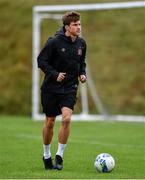 23 June 2020; Josh Gatt during a Dundalk training session at Oriel Park in Dundalk, Louth. Following approval from the Football Association of Ireland and the Irish Government, the four European qualified SSE Airtricity League teams resumed collective training. On March 12, the FAI announced the cessation of all football under their jurisdiction upon directives from the Irish Government, the Department of Health and UEFA, due to the outbreak of the Coronavirus (COVID-19) pandemic. Photo by Ben McShane/Sportsfile