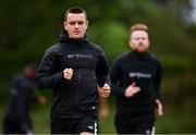 23 June 2020; Darragh Leahy during a Dundalk training session at Oriel Park in Dundalk, Louth. Following approval from the Football Association of Ireland and the Irish Government, the four European qualified SSE Airtricity League teams resumed collective training. On March 12, the FAI announced the cessation of all football under their jurisdiction upon directives from the Irish Government, the Department of Health and UEFA, due to the outbreak of the Coronavirus (COVID-19) pandemic. Photo by Ben McShane/Sportsfile