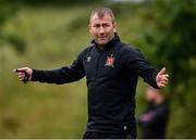 23 June 2020; Newly appointed assistant manager Alan Reynolds during a Dundalk training session at Oriel Park in Dundalk, Louth. Following approval from the Football Association of Ireland and the Irish Government, the four European qualified SSE Airtricity League teams resumed collective training. On March 12, the FAI announced the cessation of all football under their jurisdiction upon directives from the Irish Government, the Department of Health and UEFA, due to the outbreak of the Coronavirus (COVID-19) pandemic. Photo by Ben McShane/Sportsfile