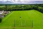 23 June 2020; Groundsman Mick Kelly prepares the pitch at Daniel Graham Memorial Park in Ardclough GAA, Kildare. Following restrictions imposed by the Irish Government and the Health Service Executive in an effort to contain the spread of the Coronavirus (COVID-19) pandemic, all GAA facilities closed on March 25. Pitches are due to fully open to club members for training on June 24, and club matches provisionally due to start on July 31 with intercounty matches due to to take place no sooner that October 17. Photo by Piaras Ó Mídheach/Sportsfile