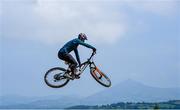 24 June 2020; Enduro mountain bike rider and Red Bull athlete, Greg Callaghan takes his local trails at Glencullen Adventure Park in Dublin, by storm as he returns to training. Photo by Ramsey Cardy/Sportsfile