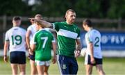 24 June 2020; Manager Ronan Sweeney during a Moorefield Senior Football Squad training session at Moorefield GAA club in Newbridge, Kildare. Following approval from the GAA and the Irish Government, the GAA released its safe return to play protocols, allowing pitches to be opened for non contact training on 24 June and for training and challenge games to resume from 29 June. On March 25, the GAA announced the cessation of all GAA activities and closures of all GAA facilities under their jurisdiction upon directives from the Irish Government in an effort to contain the Coronavirus (COVID-19) pandemic. Photo by Piaras Ó Mídheach/Sportsfile