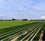 25 June 2020; A general view of pitch works underway at the new 4G pitch at the Connacht GAA Centre in Bekan, Claremorris, Mayo. Photo by Piaras Ó Mídheach/Sportsfile