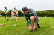 25 June 2020; Michael Murphy during a Glenswilly GAA Club training session at Glenkerragh in Donegal. Following approval from the GAA and the Irish Government, the GAA released its safe return to play protocols, allowing pitches to be opened for non contact training on 24 June and for training and challenge games to resume from 29 June. On March 25, the GAA announced the cessation of all GAA activities and closures of all GAA facilities under their jurisdiction upon directives from the Irish Government in an effort to contain the Coronavirus (COVID-19) pandemic. Photo by Oliver McVeigh/Sportsfile