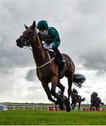 27 June 2020; Frenetic, with Colin Keane up, on their way to winning the GAIN First Flier Stakes during day two of the Dubai Duty Free Irish Derby Festival at The Curragh Racecourse in Kildare. Horse Racing continues behind closed doors following strict protocols having been suspended from March 25 due to the Irish Government's efforts to contain the spread of the Coronavirus (COVID-19) pandemic. Photo by Seb Daly/Sportsfile