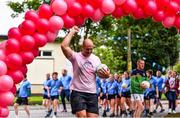 28 June 2020; Rory O'Connor of Rory Stories crosses the finish line of the Solo For Livie Challenge in Garristown, Meath. The fundraising event is in support of 9 month old Livie Mulhern, from Balrath in Meath. Livie has been diagnosed with a rare and serious genetic neuromuscular condition called spinal muscular atrophy (SMA) type 1. SMA is caused by a gene deletion which results in deterioration of Livie’s nerve cells connecting her brain and spinal cord to her body’s muscles. The money raised from the event will be put towards a once-off gene therapy called Zolgensma, which is currently only available in the USA. It is the worlds most expensive treatment at a cost of $2,100,000. Photo by Ramsey Cardy/Sportsfile