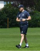 29 June 2020; Backs coach Felipe Contepomi during Leinster rugby squad training at UCD in Dublin. Rugby teams have been approved for return of restricted training under IRFU and the Irish Government’s Roadmap for Reopening of Society and Business following strict protocols allowing it to return in a phased manner, having been suspended since March due to the Irish Government's efforts to contain the spread of the Coronavirus (COVID-19) pandemic. Photo by Marcus Ó Buachalla for Leinster Rugby via Sportsfile