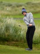 29 June 2020; Stuart Grehan pitches onto the first green during the Flogas Irish Scratch Series at the Seapoint Golf Club in Termonfeckin, Louth. Photo by Matt Browne/Sportsfile