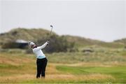 29 June 2020; Annabel Wilson plays from the on the 12th during the Flogas Irish Scratch Series at the Seapoint Golf Club in Termonfeckin, Louth. Photo by Matt Browne/Sportsfile