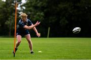 29 June 2020; Tommy O'Brien during Leinster rugby squad training at UCD in Dublin. Rugby teams have been approved for return of restricted training under IRFU and the Irish Government’s Roadmap for Reopening of Society and Business following strict protocols allowing it to return in a phased manner, having been suspended since March due to the Irish Government's efforts to contain the spread of the Coronavirus (COVID-19) pandemic. Photo by Marcus Ó Buachalla for Leinster Rugby via Sportsfile