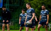 29 June 2020; Hugh O’Sullivan during Leinster rugby squad training at UCD in Dublin. Rugby teams have been approved for return of restricted training under IRFU and the Irish Government’s Roadmap for Reopening of Society and Business following strict protocols allowing it to return in a phased manner, having been suspended since March due to the Irish Government's efforts to contain the spread of the Coronavirus (COVID-19) pandemic. Photo by Marcus Ó Buachalla for Leinster Rugby via Sportsfile