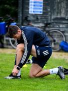 29 June 2020; Ross Byrne during Leinster rugby squad training at UCD in Dublin. Rugby teams have been approved for return of restricted training under IRFU and the Irish Government’s Roadmap for Reopening of Society and Business following strict protocols allowing it to return in a phased manner, having been suspended since March due to the Irish Government's efforts to contain the spread of the Coronavirus (COVID-19) pandemic. Photo by Marcus Ó Buachalla for Leinster Rugby via Sportsfile