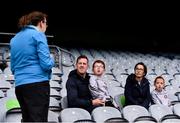 29 June 2020;  Tour Guide Siobhan Doyle speaking to the Gribbin family from Castledawson in Derry,  during a tour at the reopened GAA Museum at Croke Park. The inspiring Stadium Tour, thrilling Skyline Tour and treasured GAA Museum are now open to the public. With the GAA All-Ireland Senior Championships postponed until October, this is your only chance to visit Croke Park this summer, making them this season’s hottest tickets! For more see www.crokepark.ie/tours. Photo by Sam Barnes/Sportsfile