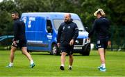 29 June 2020; Kicking coach and lead performance analyst Emmet Farrell during Leinster rugby squad training at UCD in Dublin. Rugby teams have been approved for return of restricted training under IRFU and the Irish Government’s Roadmap for Reopening of Society and Business following strict protocols allowing it to return in a phased manner, having been suspended since March due to the Irish Government's efforts to contain the spread of the Coronavirus (COVID-19) pandemic. Photo by Marcus Ó Buachalla for Leinster Rugby via Sportsfile