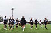 3 July 2020; Dundalk players leave the pitch following a Dundalk training match at Oriel Park in Dundalk, Louth. Photo by Ben McShane/Sportsfile