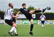 3 July 2020; Josh Gatt, right, in action against Chris Shields during a Dundalk training match at Oriel Park in Dundalk, Louth. Photo by Ben McShane/Sportsfile